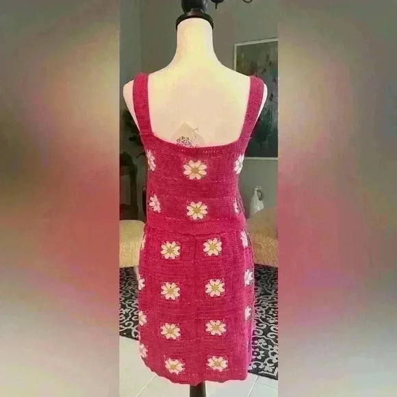 NWT Rebellion Again Crocheted Boho 2 Piece Set. Size M. - Picture 2 of 5